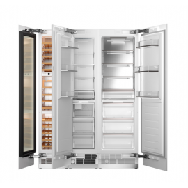 BERTAZZONI RWFL454560S5FPNS Εντοιχιζόμενος Ψυγειοκαταψύκτης και Κελάρι Κρασιών